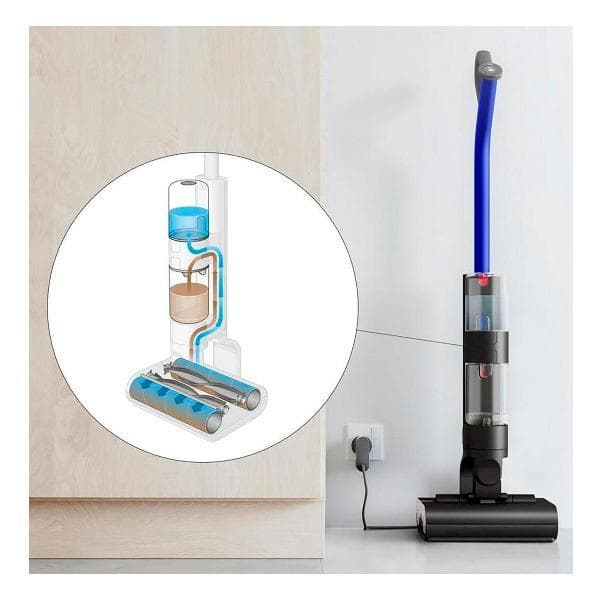 Пылесос вертикальный Dyson WashG1 синий черный — фото 2
