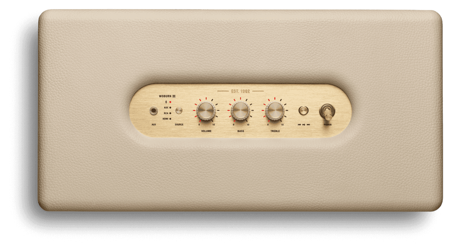 Портативная акустика Marshall Woburn III (Cream) — фото 2