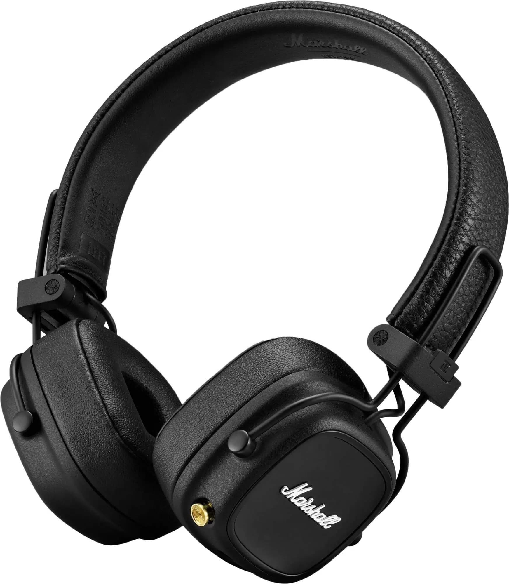 Беспроводные Bluetooth стерео-наушники Marshall Major IV (Black) — фото 5