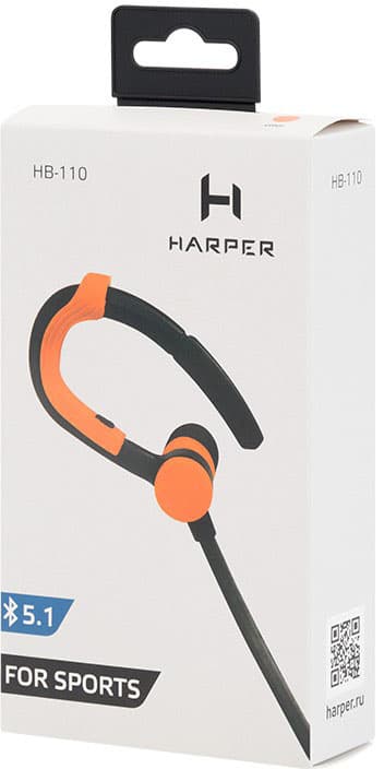 Наушники Harper HB-110 Оранжевые — фото 5