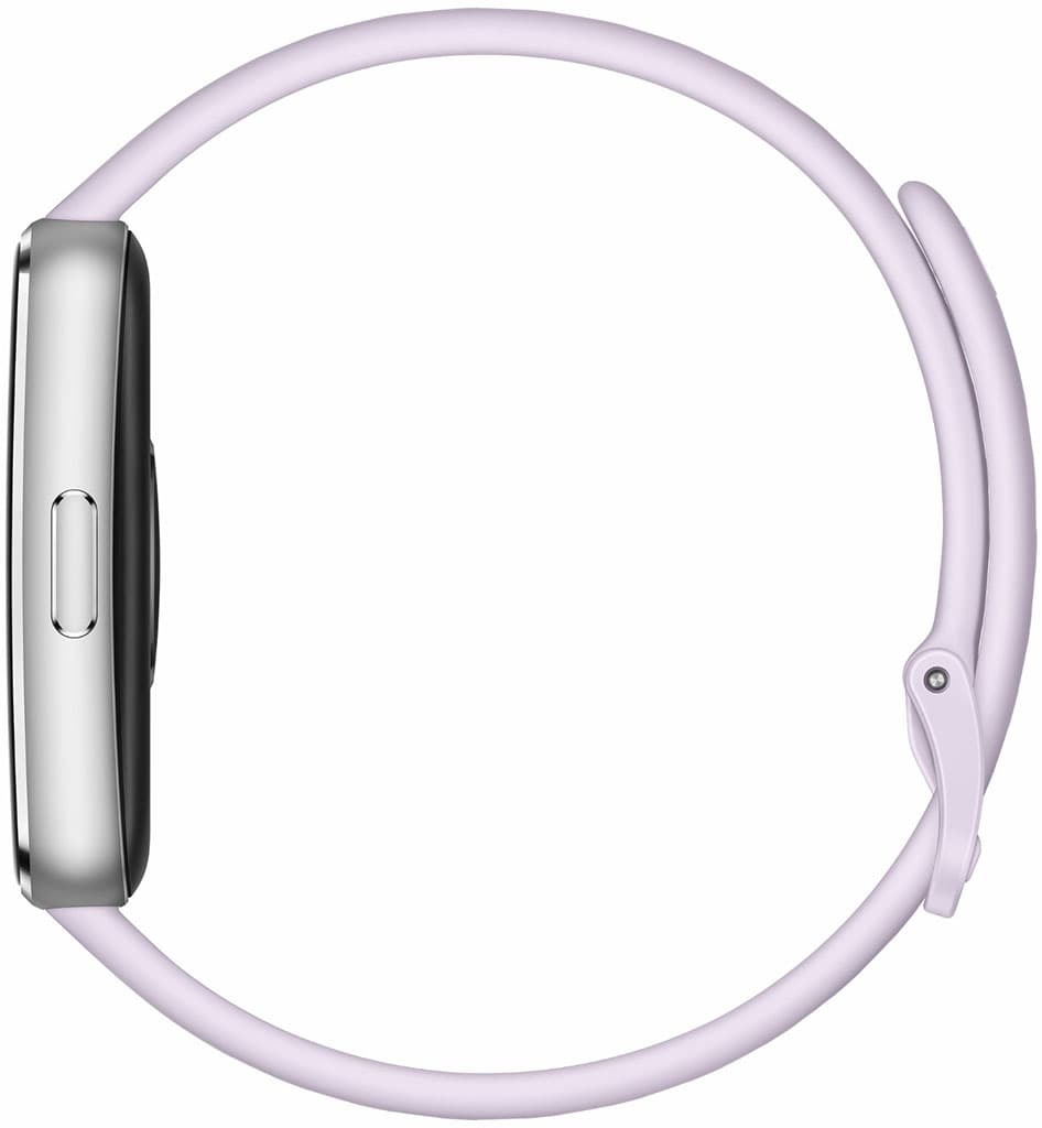 Умные часы HUAWEI Band 11 алюминевые серебристые, с фиолетовым ремешком — фото 5