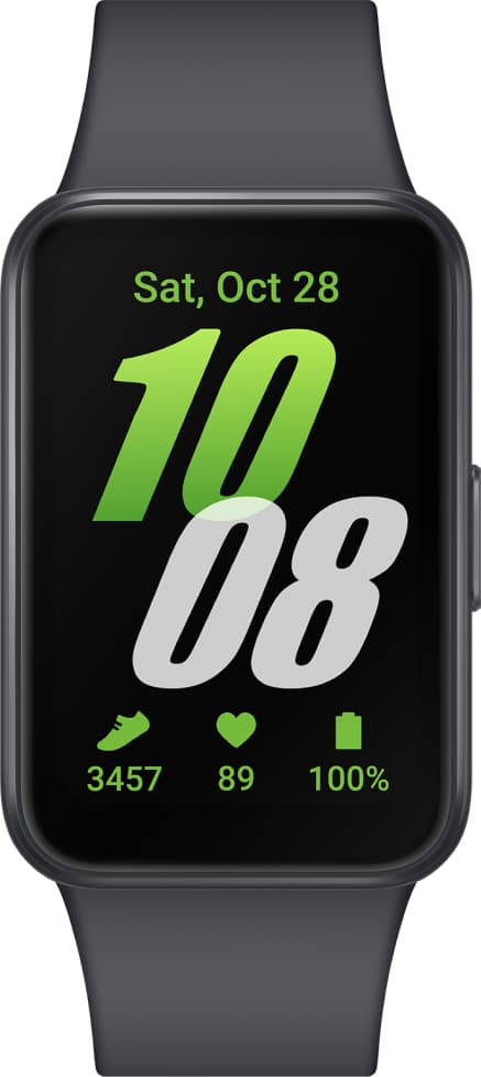 Фитнес-браслет Samsung Galaxy Fit3 Графитовый — фото 2