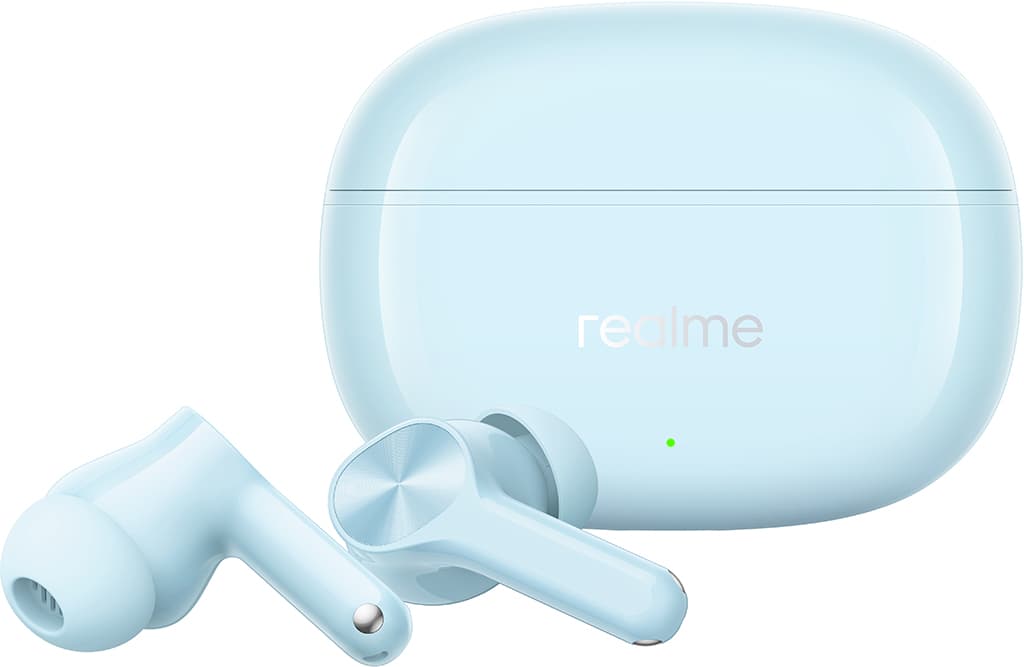 Наушники realme Buds Т200X Голубые — фото 3