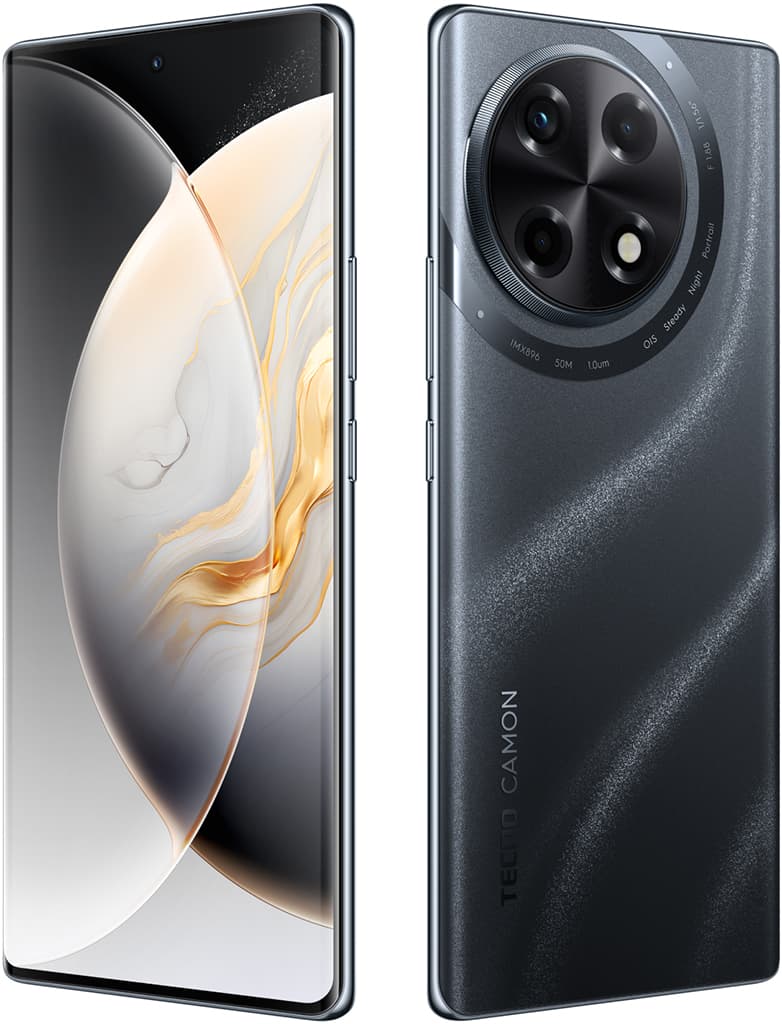 Смартфон TECNO CAMON 30S 8/128 ГБ «Чёрный космос» — фото 8