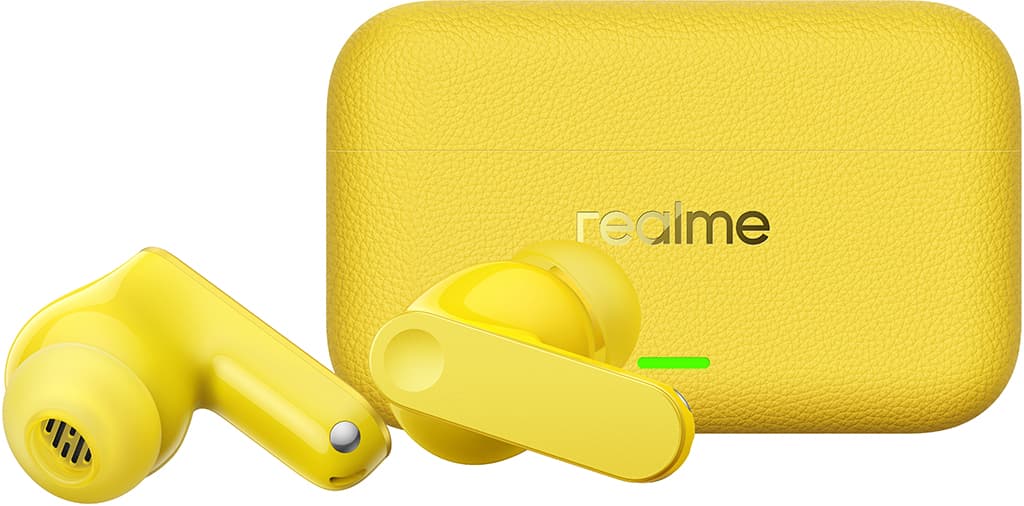 Наушники realme Buds T500 Pro Жёлтые — фото 3