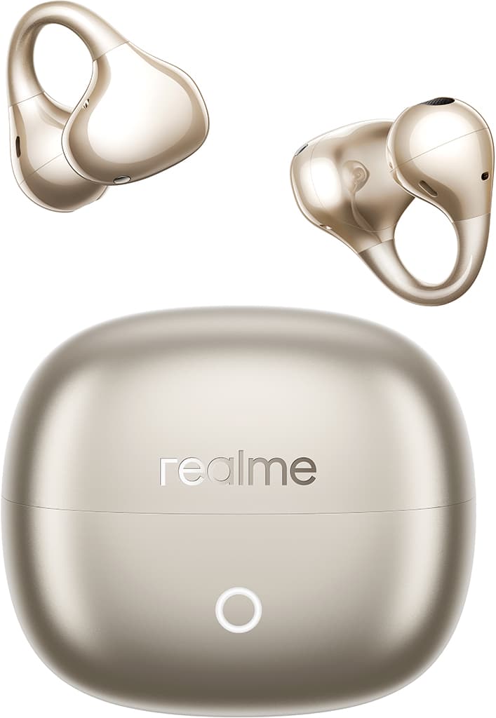Наушники realme Buds Clip Золотистые — фото 3