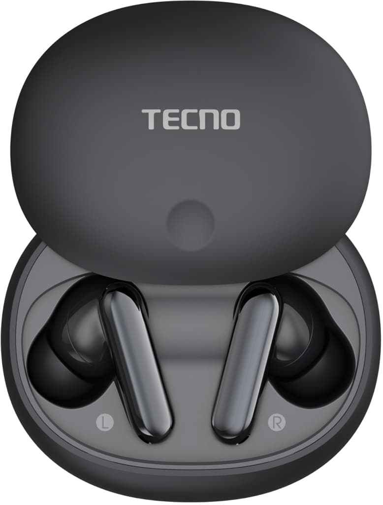 Наушники TECNO True 1 Air Чёрные