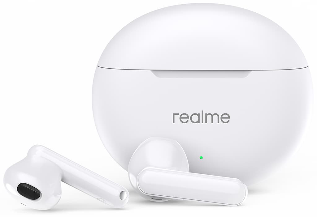 Наушники realme Buds Т01 Белые — фото 3