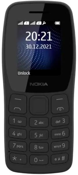 Мобильный телефон Nokia 105 TA-1459 Чёрный — фото 2