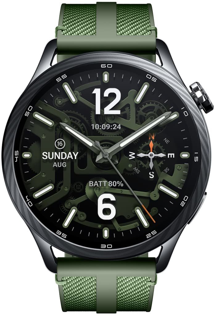 Умные часы Xiaomi Watch S5 46 мм Зелёные — фото 2