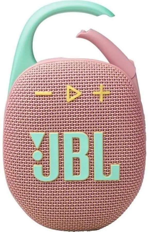 Портативная колонка JBL Clip 5 Розовая — фото 2