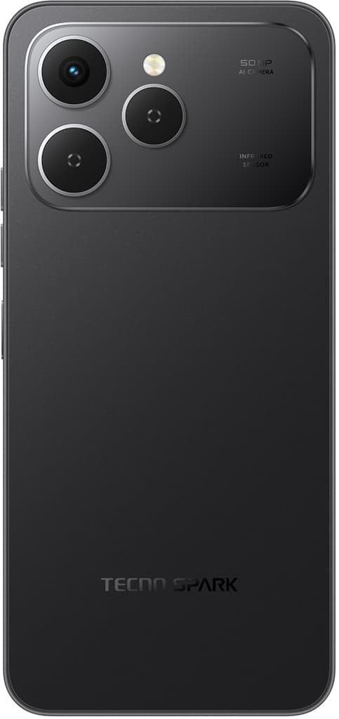 Смартфон TECNO Spark 40 8/256 ГБ «Чернильный чёрный» — фото 3