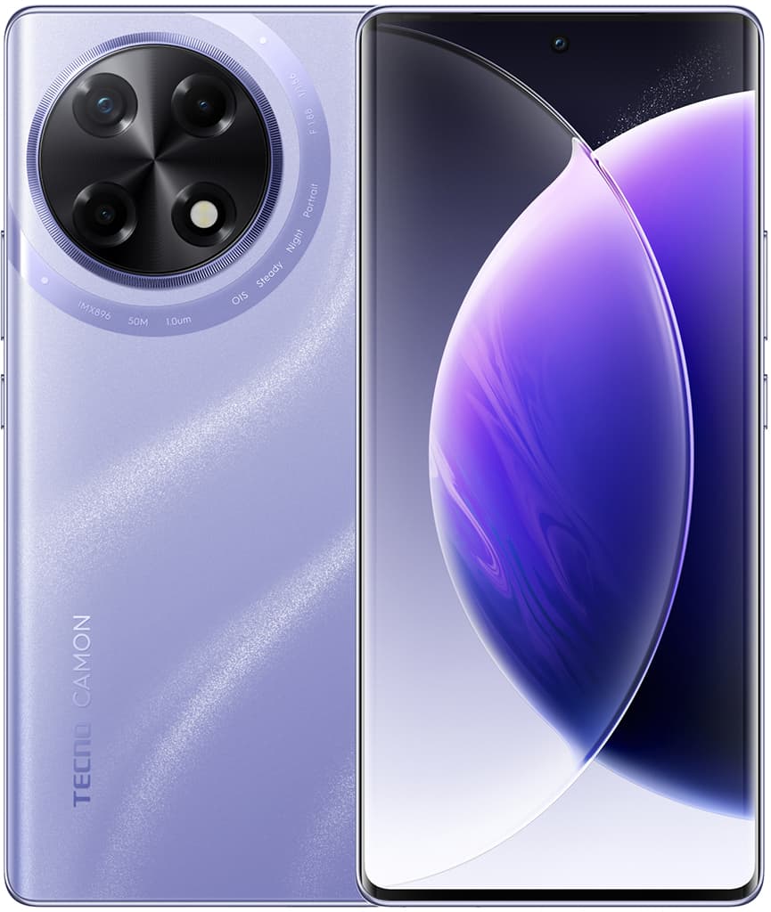 Смартфон TECNO CAMON 30S 8/128 ГБ «Фиолетовая туманность»