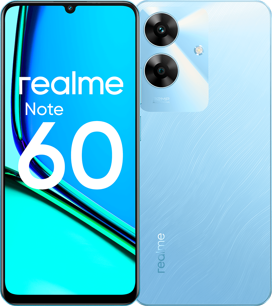 Смартфон realme Note 60 6/128 ГБ Чёрный — фото 2