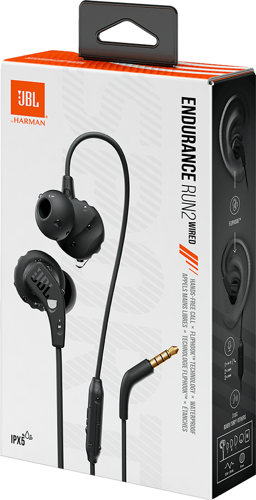 Наушники JBL Endurс Run 2 активным шумоподавлением Чёрные — фото 8