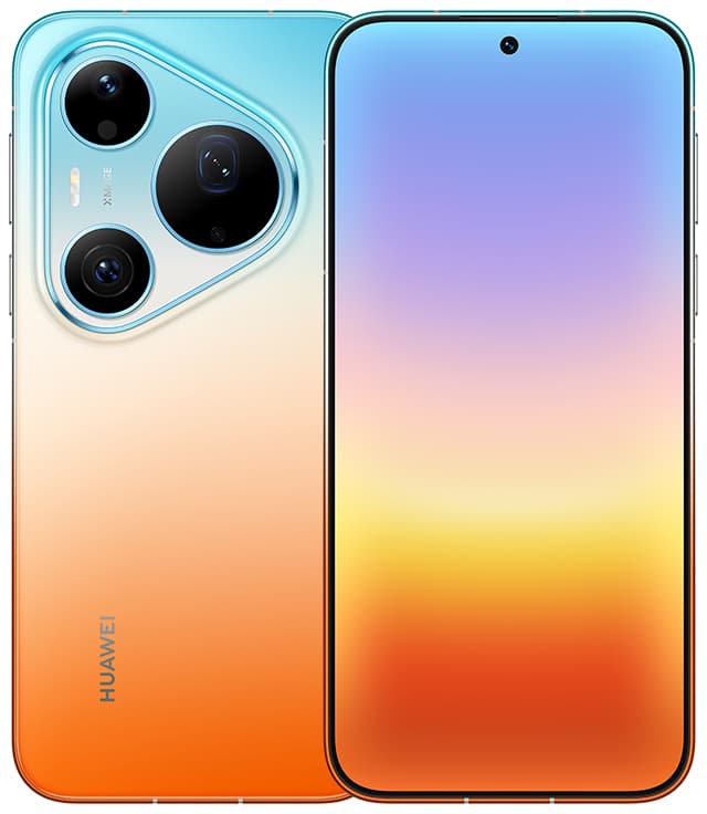 Смартфон Huawei Pura 90s Pro Max 12/256 ГБ Оранжево-голубой — фото 2