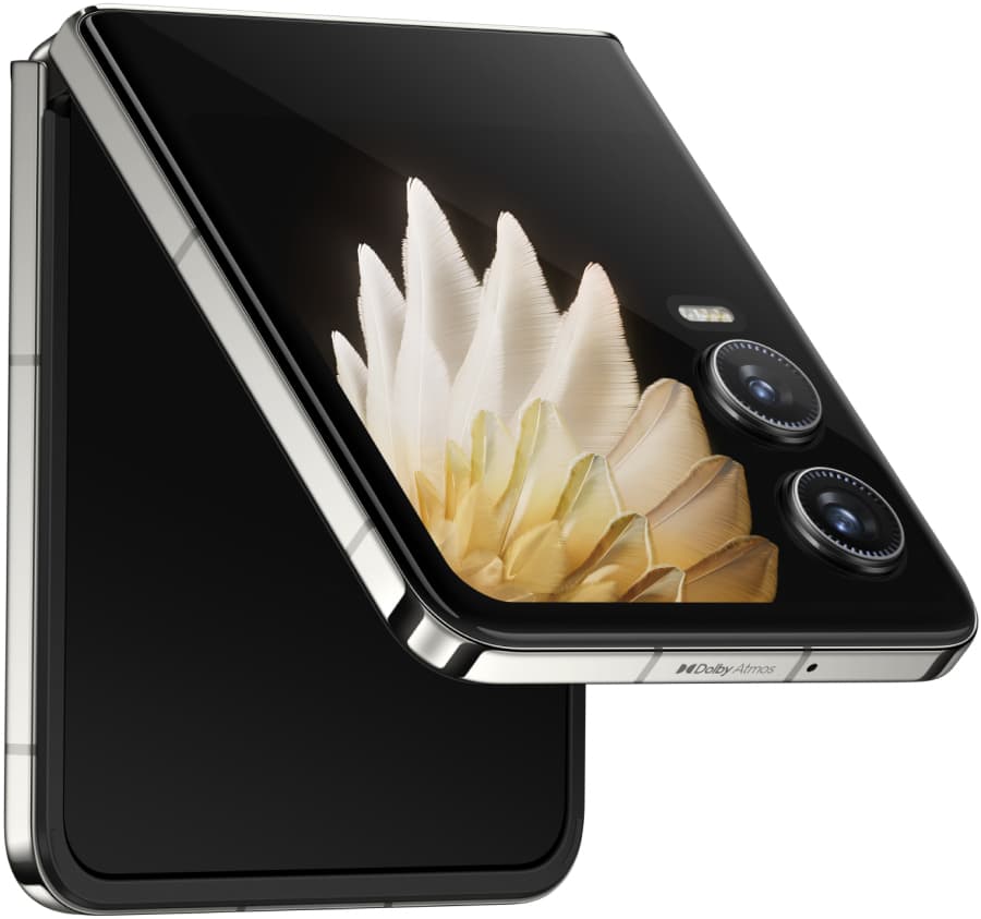 Смартфон TECNO Phantom V Flip 2 5G 8/256 ГБ Лунный серый — фото 4