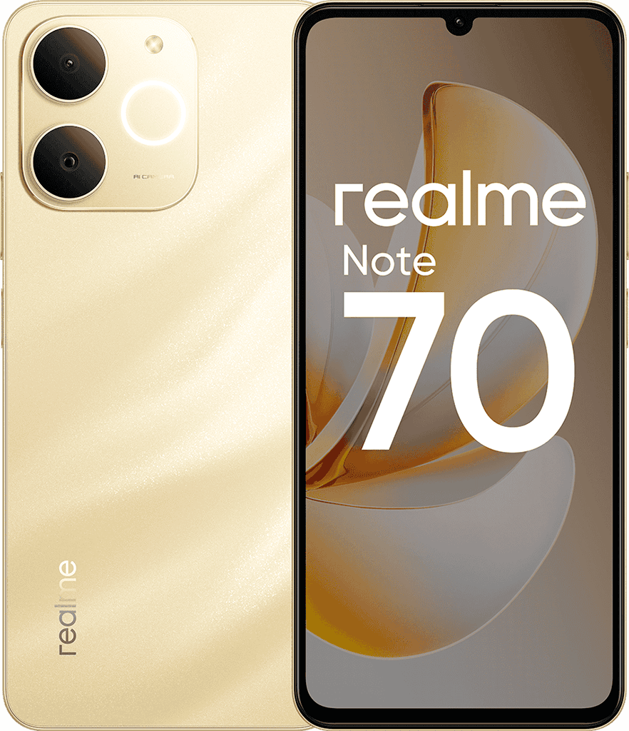 Смартфон Realme Note 70 6/128Gb Gold — фото 2
