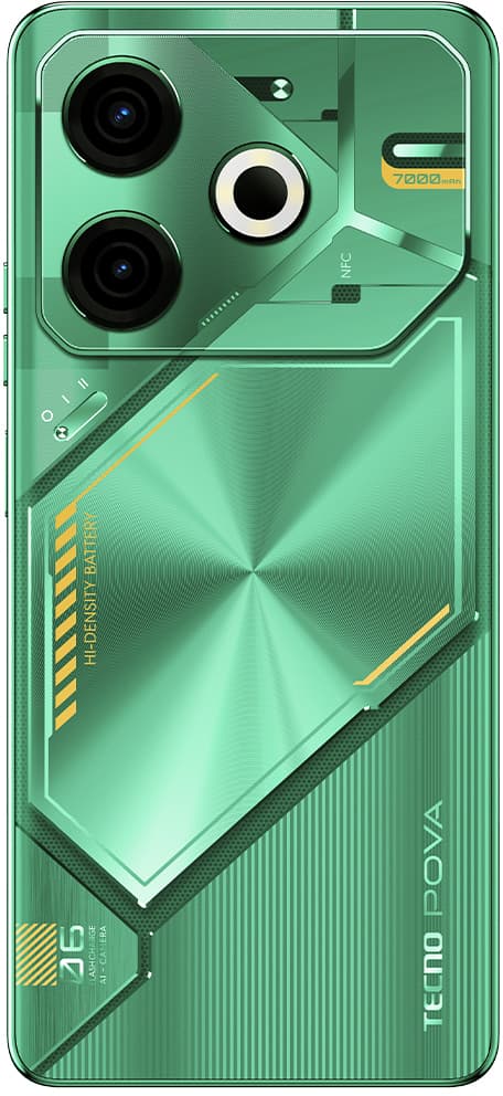 Смартфон TECNO Pova 6 Neo 8/256 ГБ «Зелёная комета» — фото 3