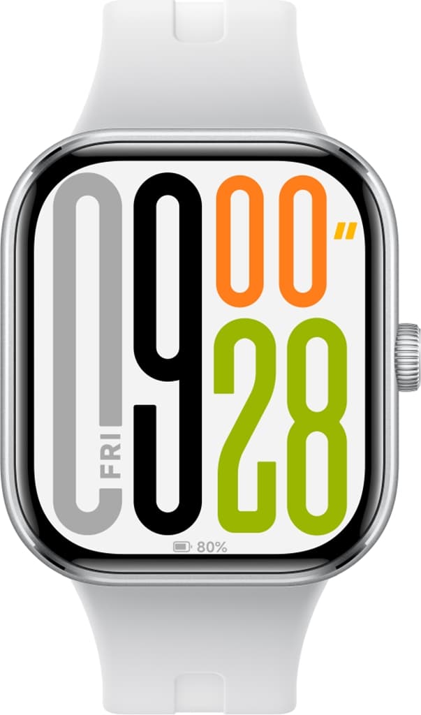 Умные часы Xiaomi REDMI Watch 5 Серебристые, с серым ремешком — фото 2