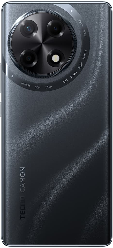 Смартфон TECNO CAMON 30S 8/128 ГБ «Чёрный космос» — фото 3