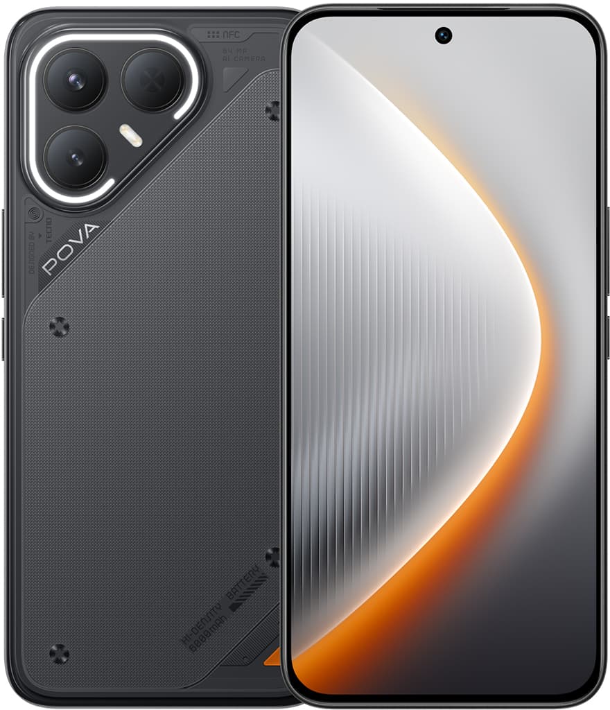 Смартфон Tecno POVA 7 Pro 5G серый 12/256 — фото 7