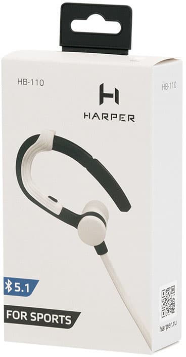 Наушники Harper HB-110 Белые — фото 5