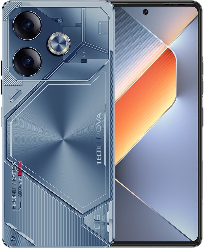 Смартфон TECNO Pova 6 8/256 ГБ «Голубая звезда» — фото 2