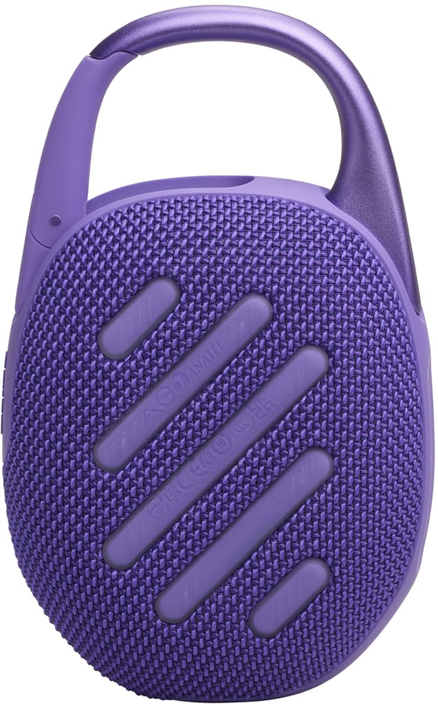 Портативная колонка JBL Clip 5 Фиолетовая — фото 4