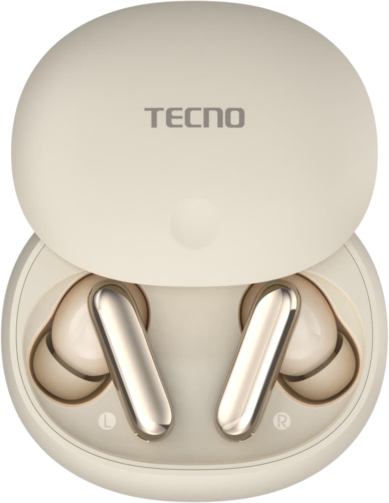 Наушники TECNO True 1 Air Бежевые