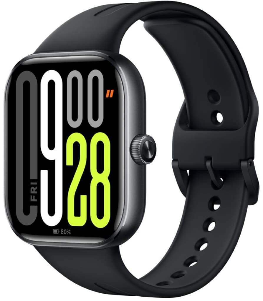 Умные часы Xiaomi REDMI Watch 5 Чёрные, с чёрным ремешком