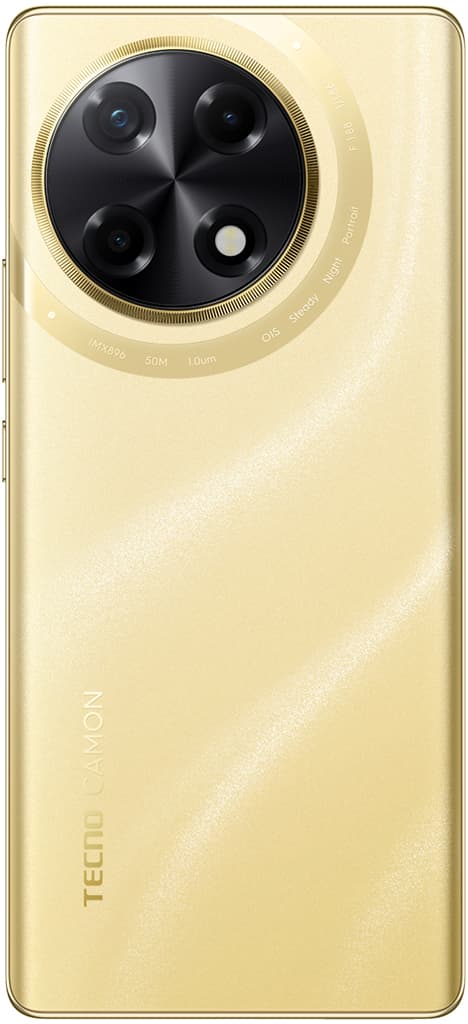 Смартфон TECNO CAMON 30S 8/128 ГБ «Золотой рассвет» — фото 3
