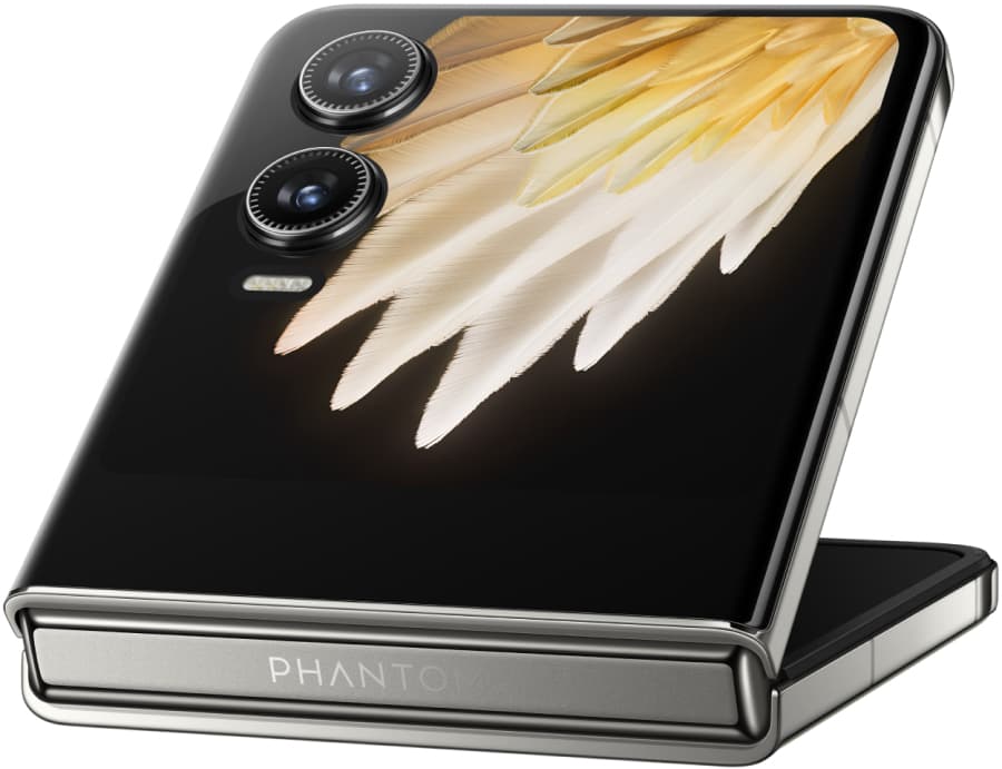Смартфон TECNO Phantom V Flip 2 5G 8/256 ГБ Лунный серый — фото 5
