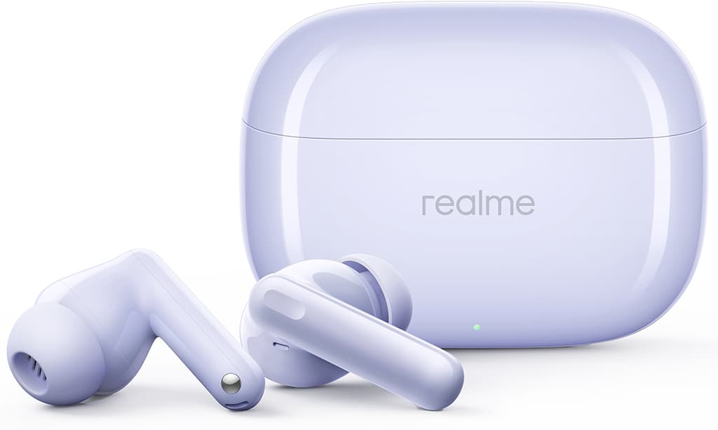 Наушники realme Buds Т310 Фиолетовые — фото 3