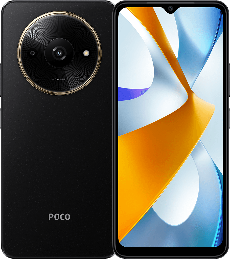 Смартфон POCO C61 4/128 ГБ Чёрный