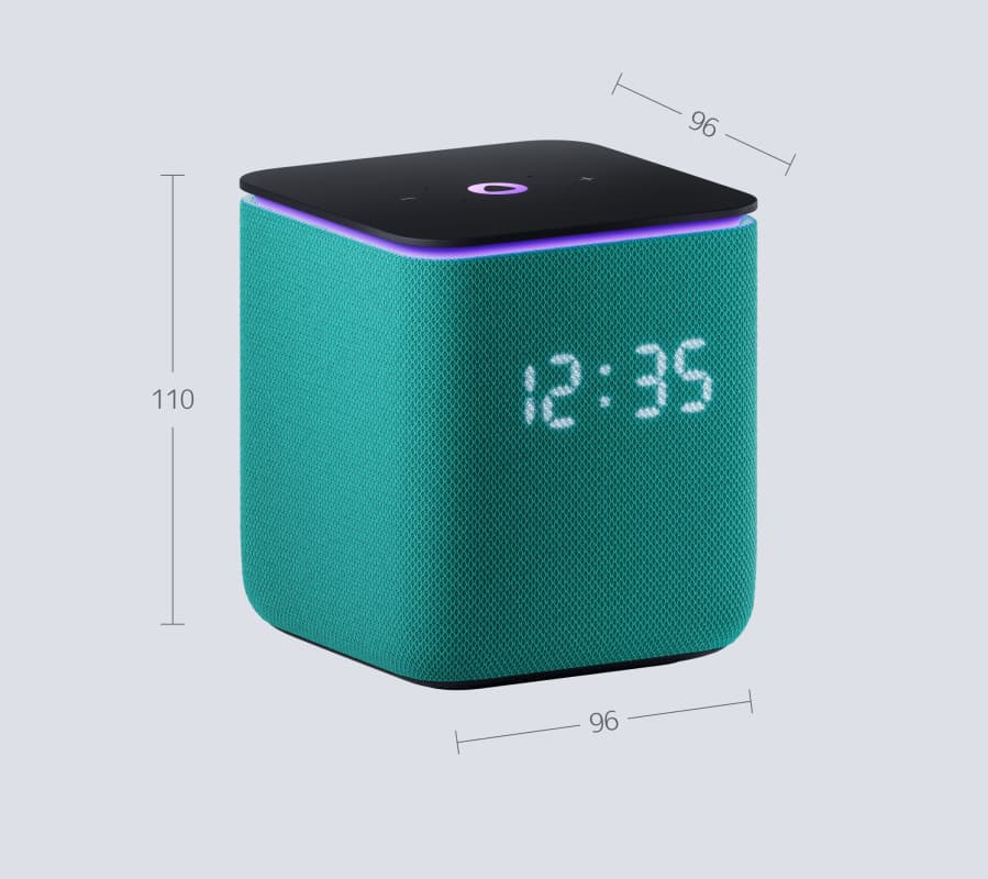 Умная колонка Яндекс Станция Миди с Zigbee, изумрудный — фото 4