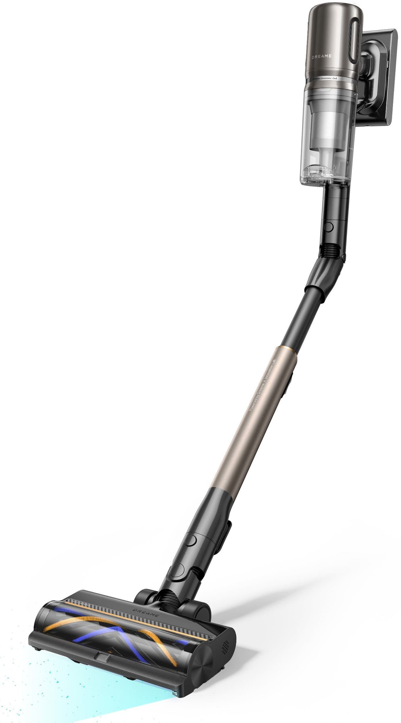 Вертикальный пылесос беспроводной Dreame Z40 TangleCut Flex+, черный — фото 3