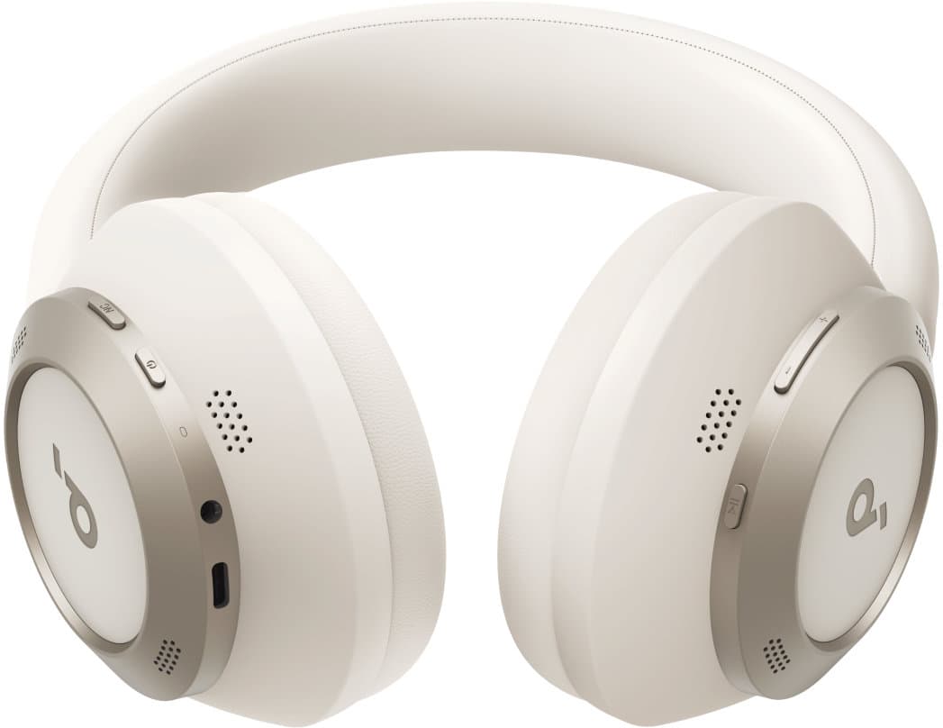 Наушники накладные Anker Soundcore Space One Pro, кремовый — фото 3