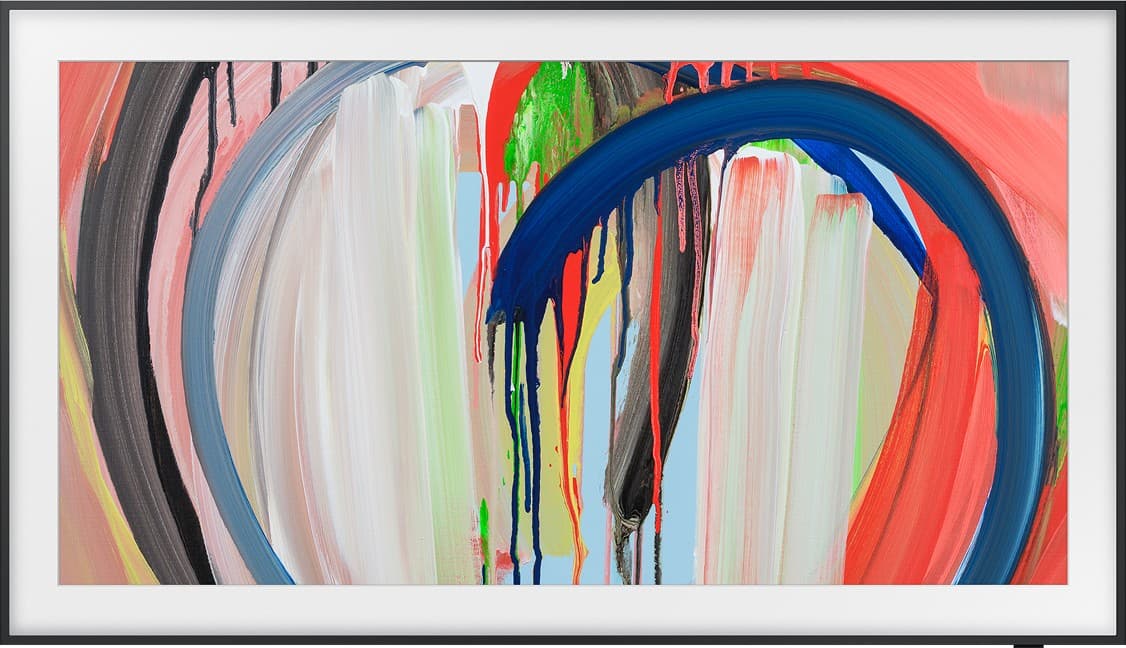 Телевизор Samsung 55" The Frame LS03HA QLED 4K, черный — фото 3