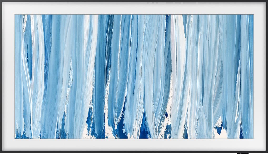 Телевизор Samsung 75" The Frame LS03HW Neo QLED 4K, черный — фото 4