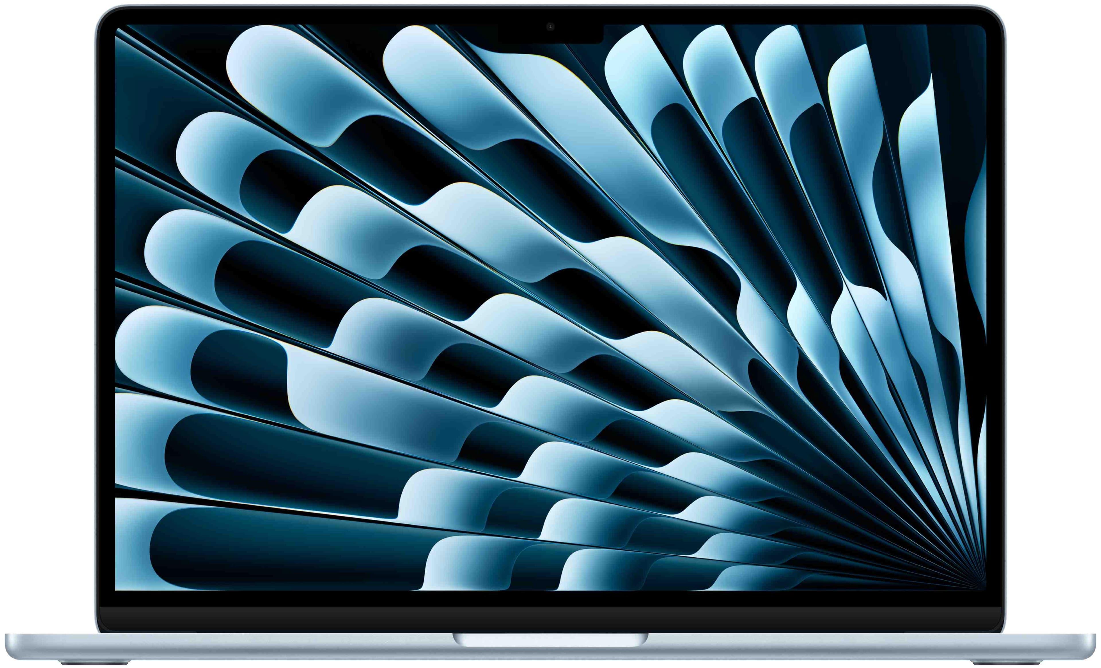 Apple MacBook Air 13" (M5, 10C CPU/10C GPU, 2026), 16 ГБ, 1 ТБ SSD, «небесно-голубой» — фото 11