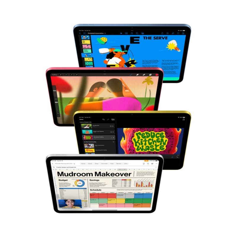 Apple iPad 11" (A16) Wi-Fi 128 ГБ, синий — фото 9