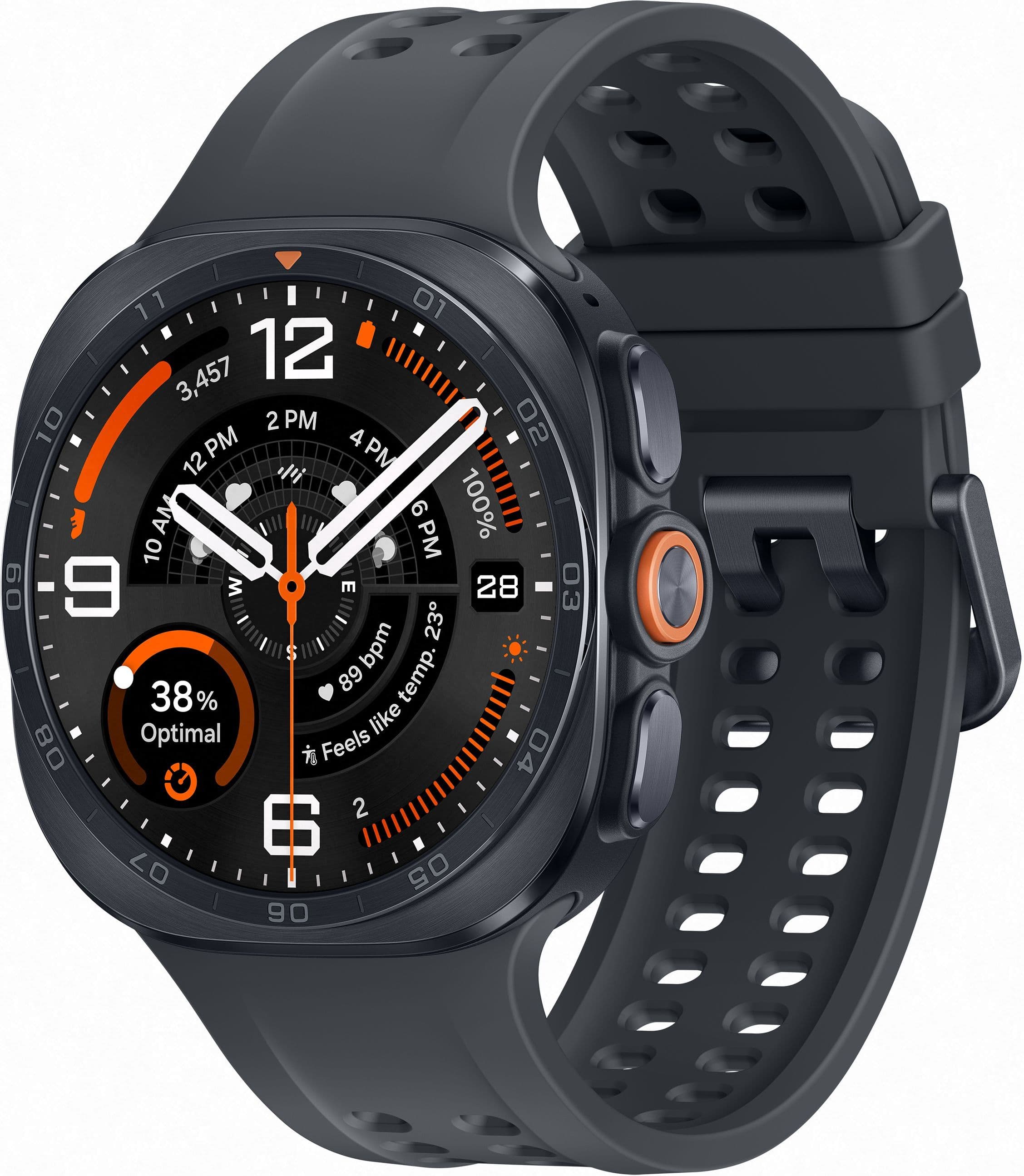 Умные часы Samsung Galaxy Watch Ультра2 LTE 47 мм «Чёрный Титан» — фото 7