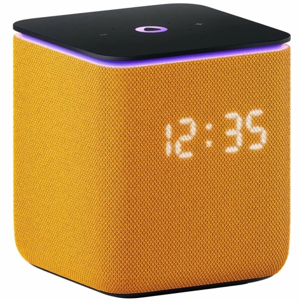 Умная колонка Яндекс Станция Миди с Zigbee, оранжевый