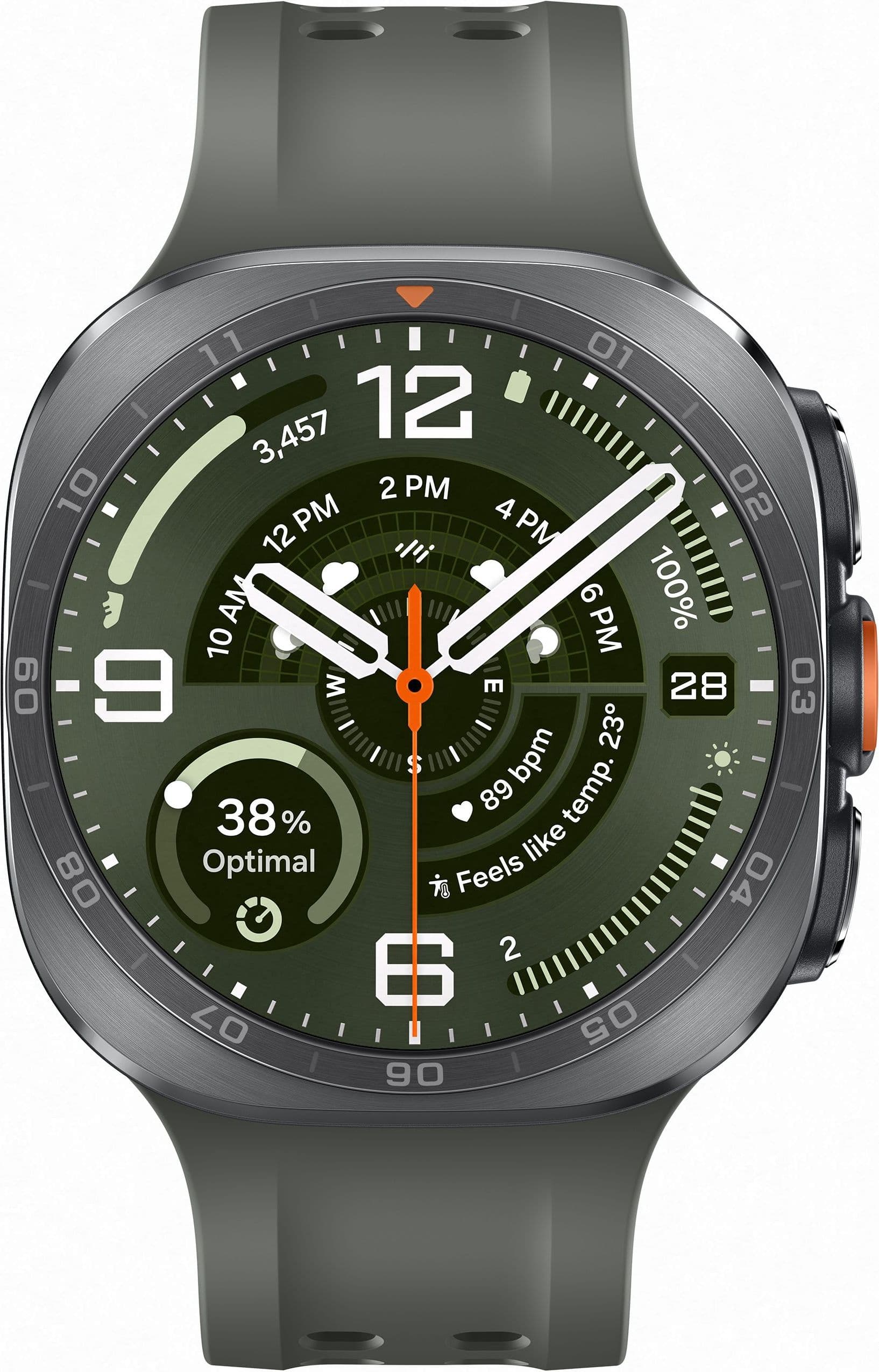 Смарт-часы Samsung Galaxy Watch Ultra2 LTE 47 мм, серый титан — фото 8