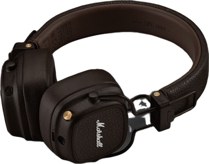 Беспроводные наушники Marshall Major V, коричневый — фото 2