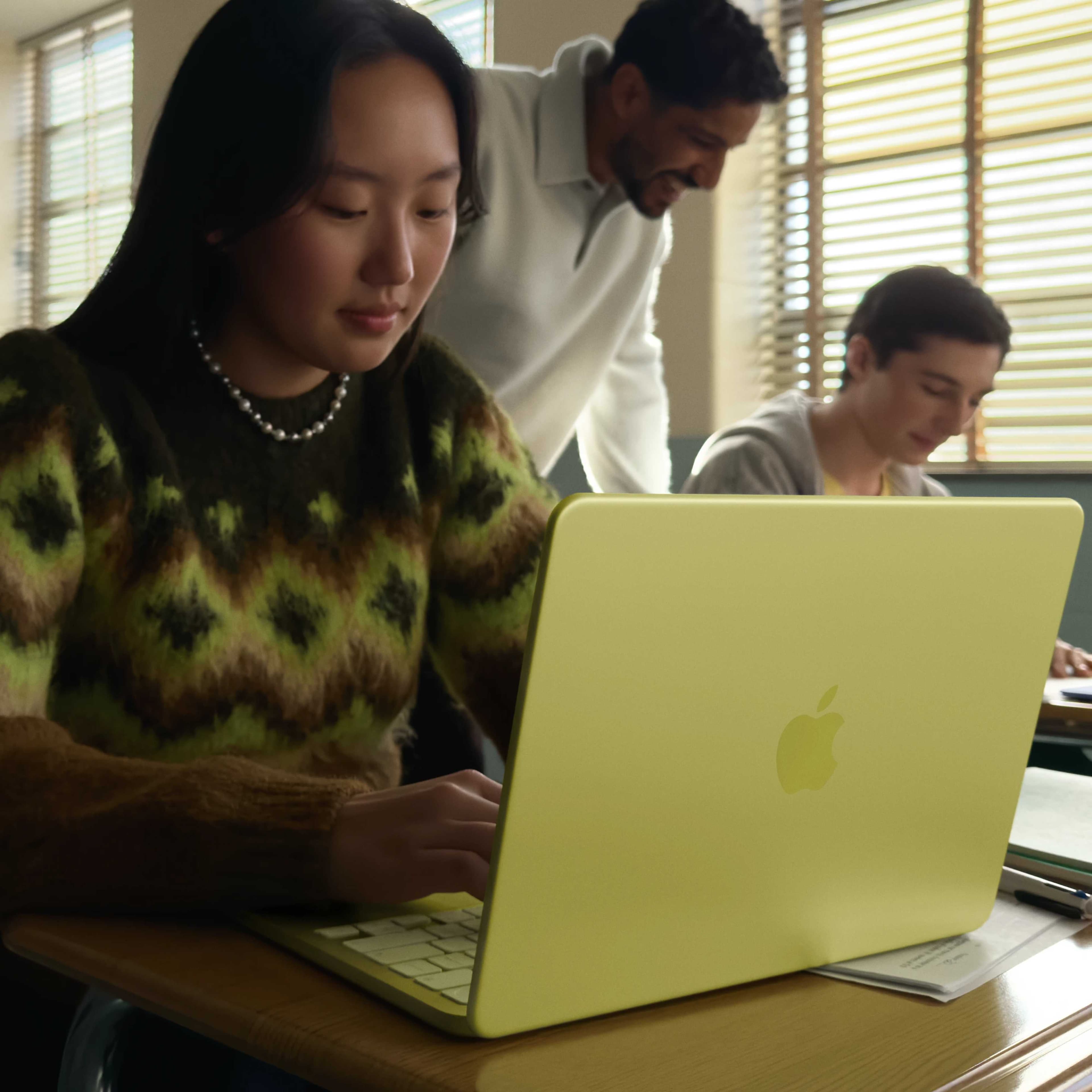 Apple MacBook Neo 13" (A18 Pro, 6C СPU/5С GPU, 2026), 8 ГБ, 256 ГБ SSD, желтый цитрус — фото 8