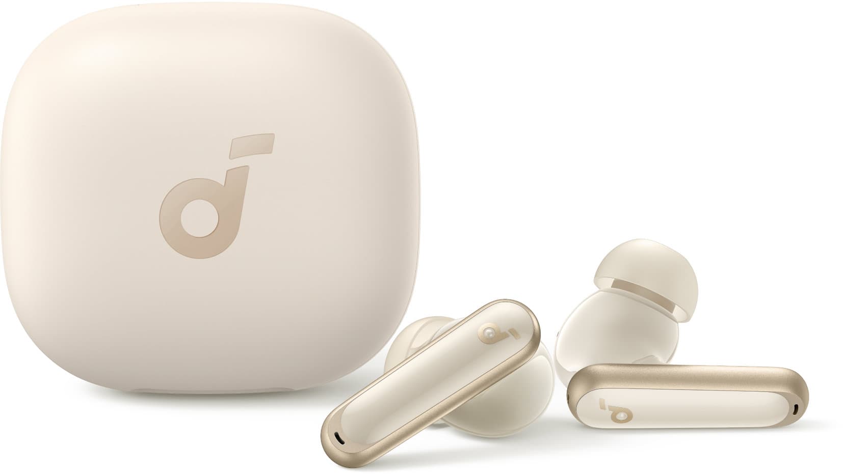 Наушники TWS Anker Soundcore P40i, кремовый — фото 7