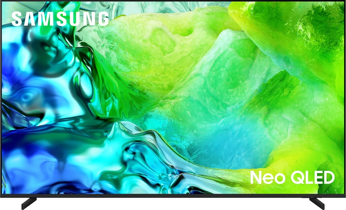 Телевизор Samsung 55" QN80H Neo QLED 4K, черный титан