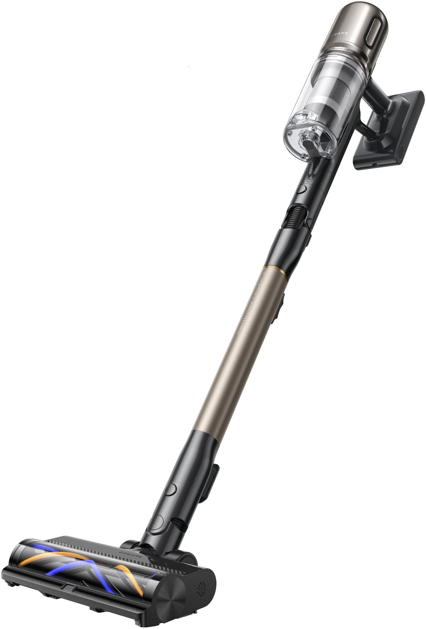 Вертикальный пылесос беспроводной Dreame Z40 TangleCut Flex+, черный — фото 4